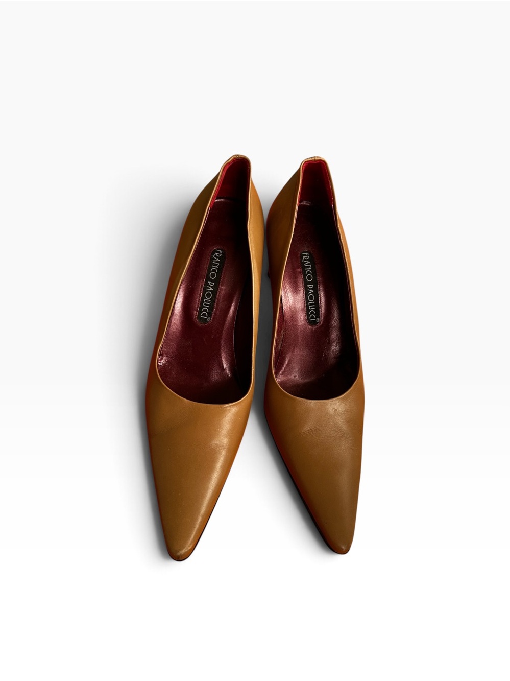 Vintage Franco Paolucci Cream Pumps Made in Italy 7.5